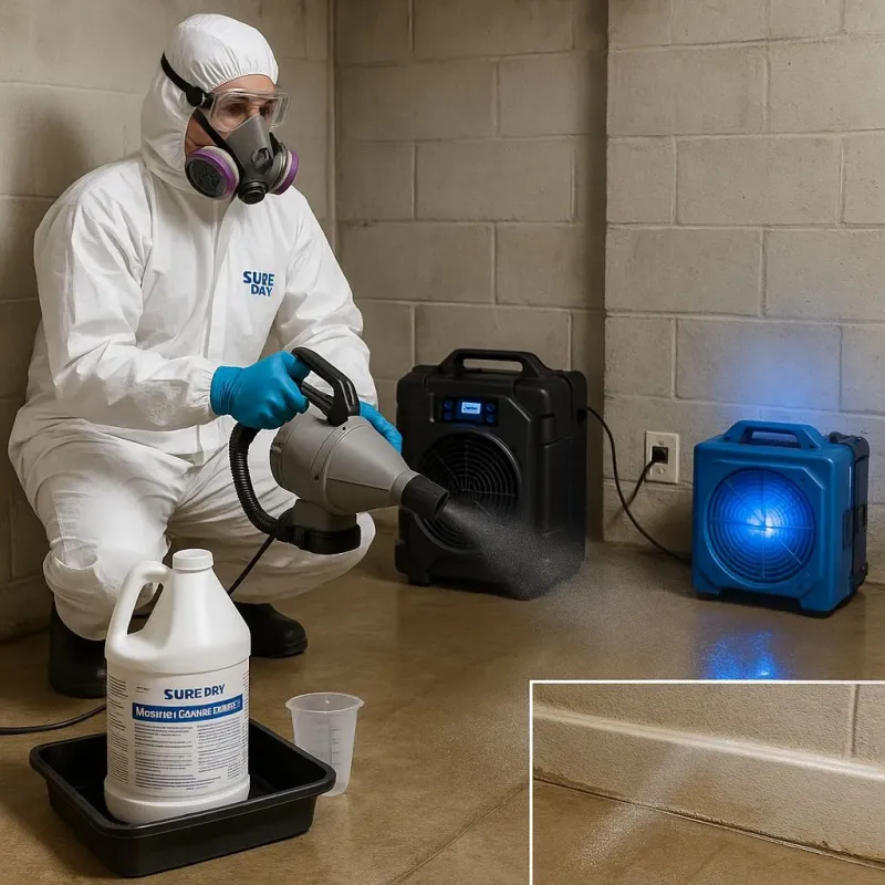 Sanitization and Odor Removal process in Emeryville, CA