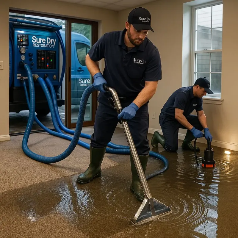 Water Extraction and Removal process in Emeryville, CA
